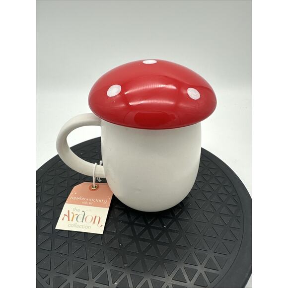 The Ardon Collection Mushroom Mug With Lid New - Picture 1 of 7